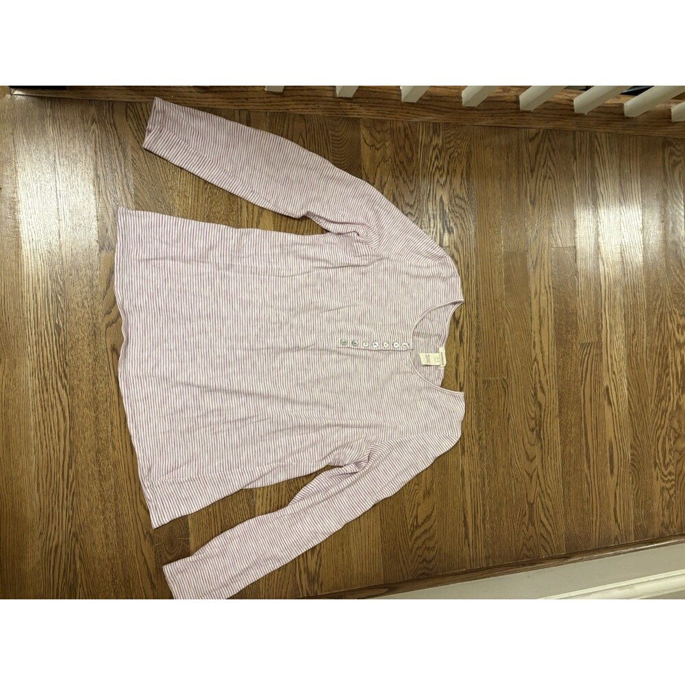 Sundance Women’s 100% Cotton Henley Shirt Size Large